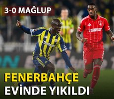 3-0 mağlup | Fenerbahçe evinde yıkıldı