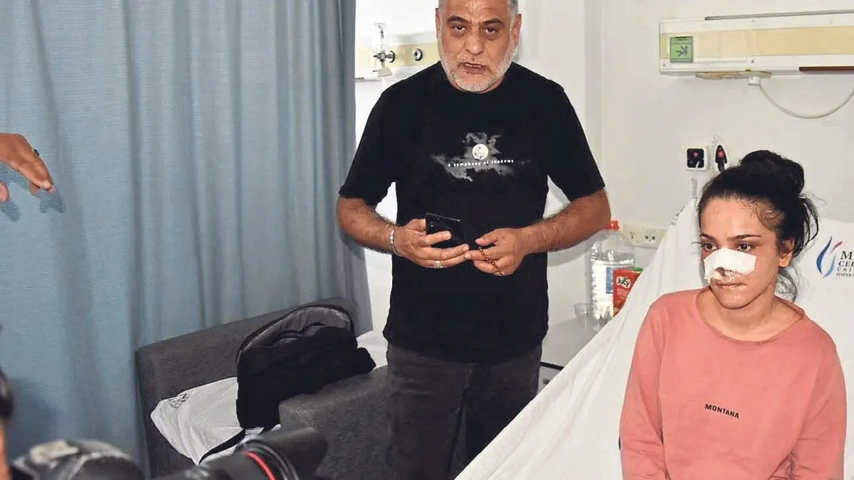 Manisa'da burnu ısırılan kadın anlattı: O bir canavar