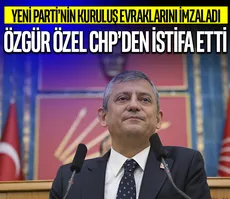 Son dakika: Özgür Özel CHP’den istifa etti