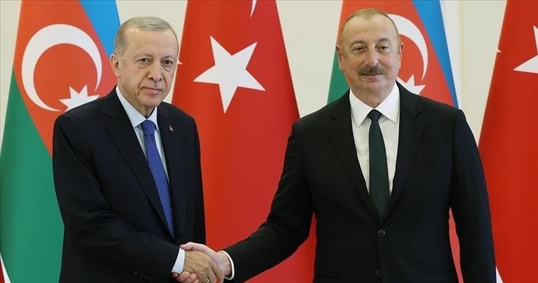 Başkan Erdoğan İlham Aliyev ile görüştü!