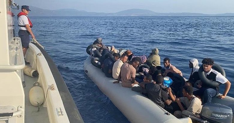 İzmir’de 42 düzensiz göçmen yakalandı!