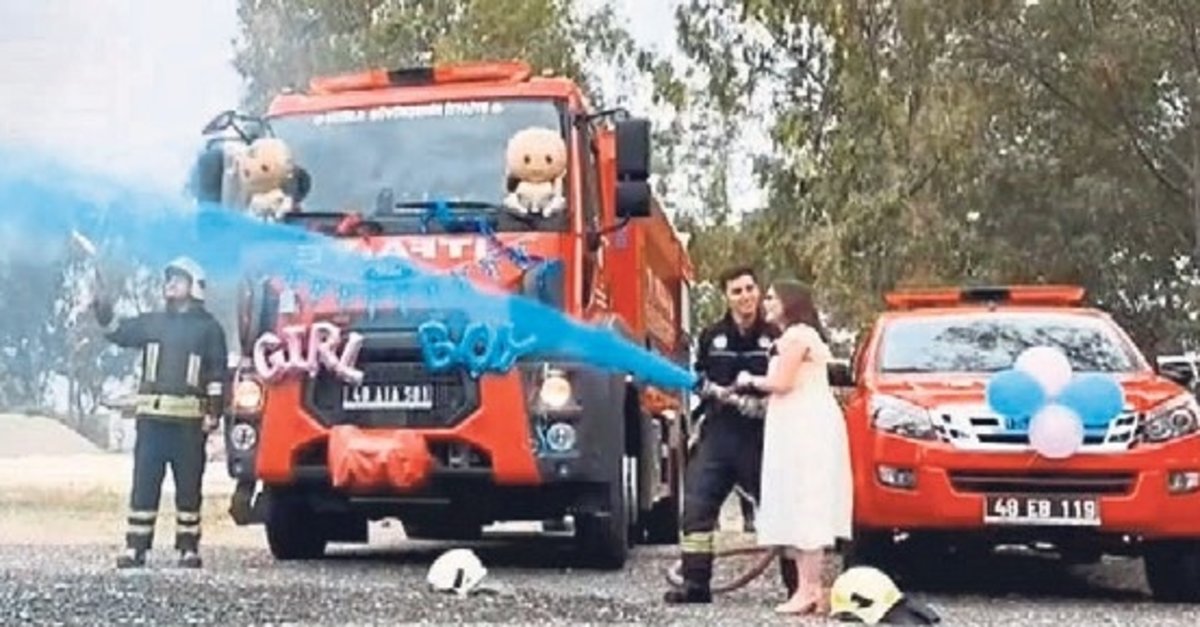 İtfaiye erinden sıra dışı cinsiyet belirleme parti…