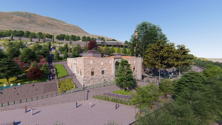 Tarihi Ulucami ve çevresi Manisa’nın Millet Bahçesi olacak