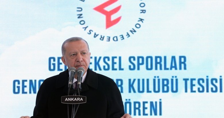 Başkan Erdoğan’dan Ankara Geleneksel Sporlar Tesisi Açılışı’nda önemli mesajlar
