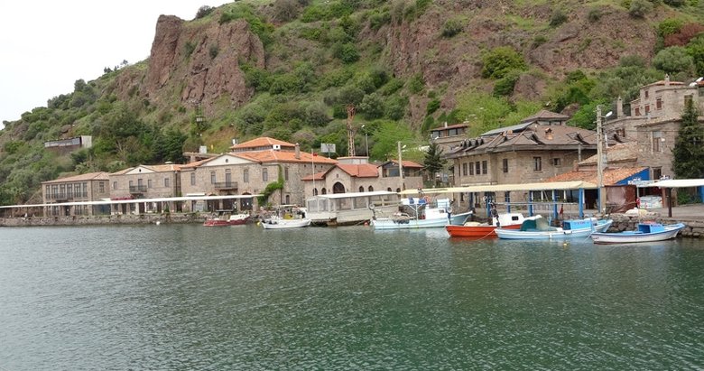500 gün kapalı olacak Assos Antik Liman yolunda çalışmalar başladı