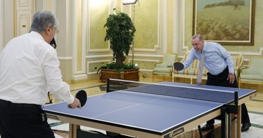 Astana'da renkli görüntüler: Başkan Erdoğan ve Kazakistan Cumhurbaşkanı Tokayev bir kez daha masa tenisinde karşı karşıya geldi