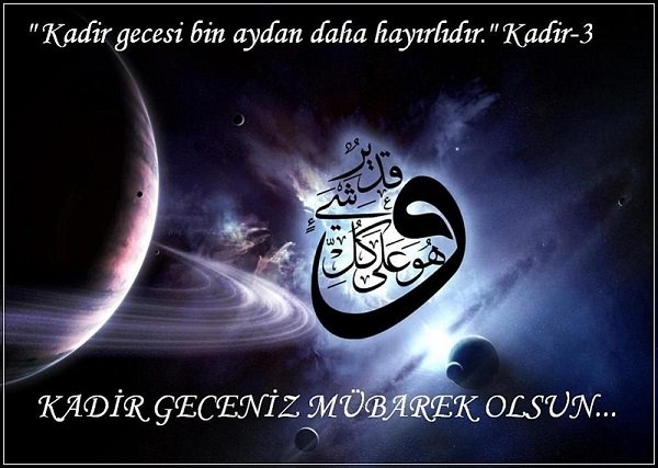 Resimli Kadir Gecesi mesajları! 2024 Instagram, Facebook, WhatsApp'ta paylaşmalık kandil mesajları...