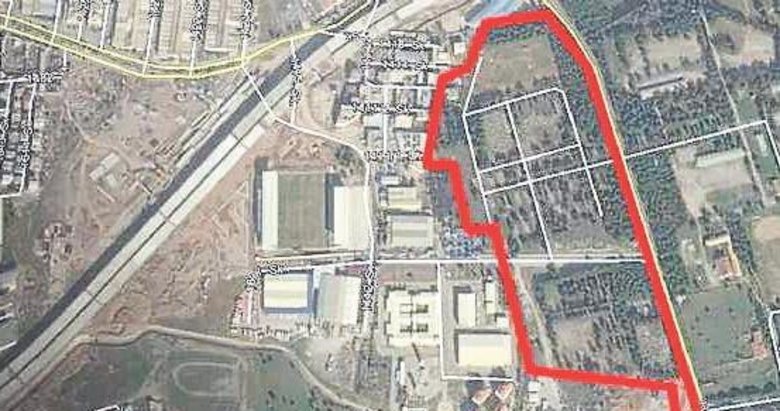 Askeri kışlaya sanayi sitesi
