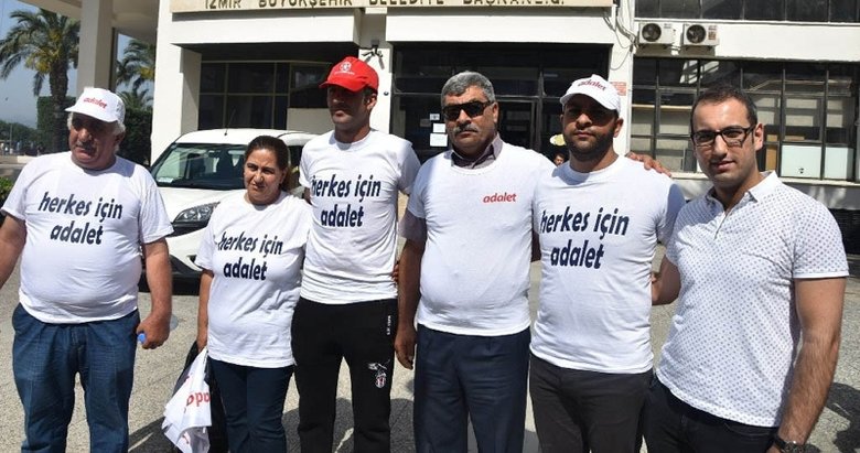 İşten çıkartılan İZSU işçilerinin adalet yürüyüşü