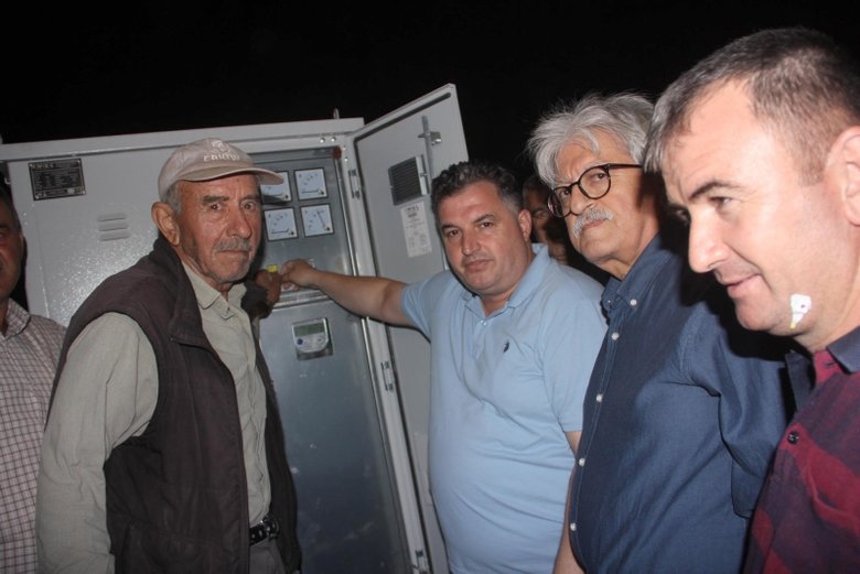 İzmir’de Arpadere Yaylası’nda elektrik sevinci