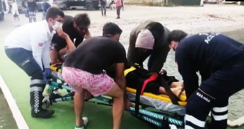 Uçurumdan kurtuldu kalp krizinden öldü!