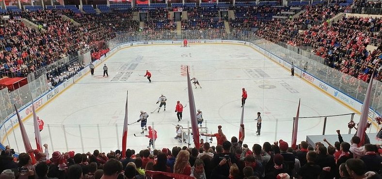 THY, Spartak Moskova - Soçi karşılaşmasında buz pistine logosunu kazıttırdı