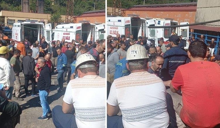 Zonguldak Ereğli’de maden ocağında göçük!