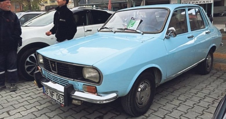 Yarım asırlık klasik otomobil 210 bin liraya alıcı buldu