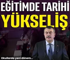 Eğitimde tarihi yükseliş