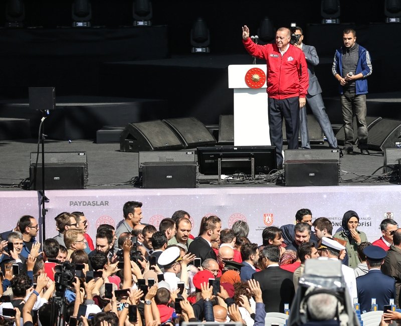 Başkan Recep Tayyip Erdoğan TEKNOFEST’i ziyaret etti