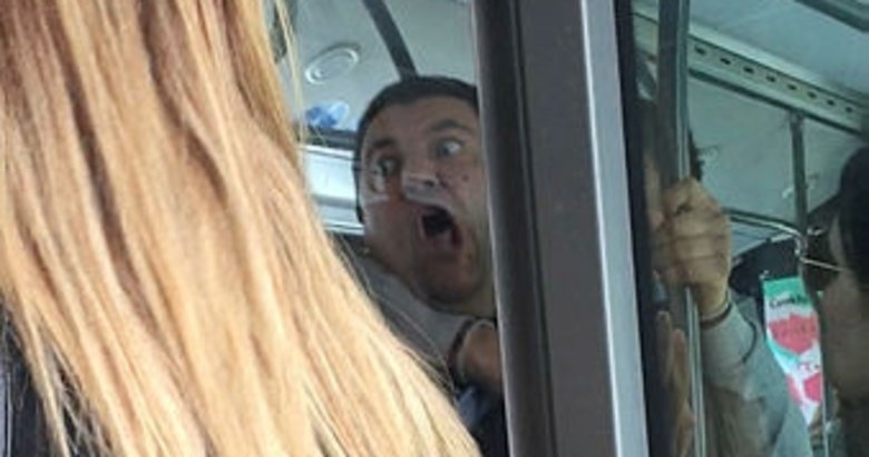 İzmir’de ESHOT şoföründen, kendisini uyaran yolcuya: Seni öldürürüm