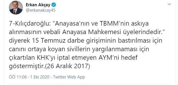 MHP’li Erkan Akçay: CHP Grup Başkanvekili Özgür Özel, terör destekçilerine sahip çıkıyor