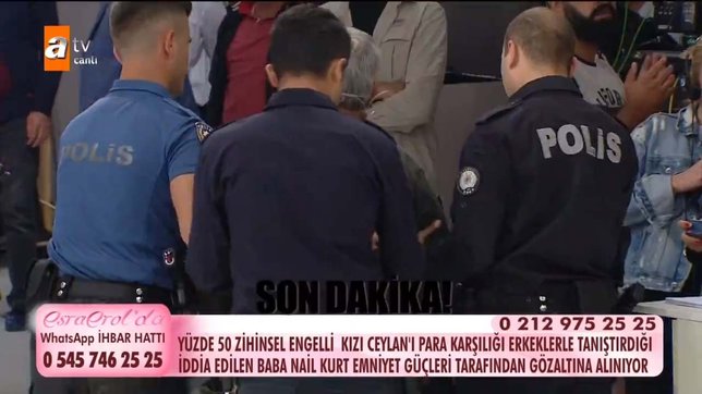 İğrenç olay Esra Erol canlı yayınında ortaya çıktı