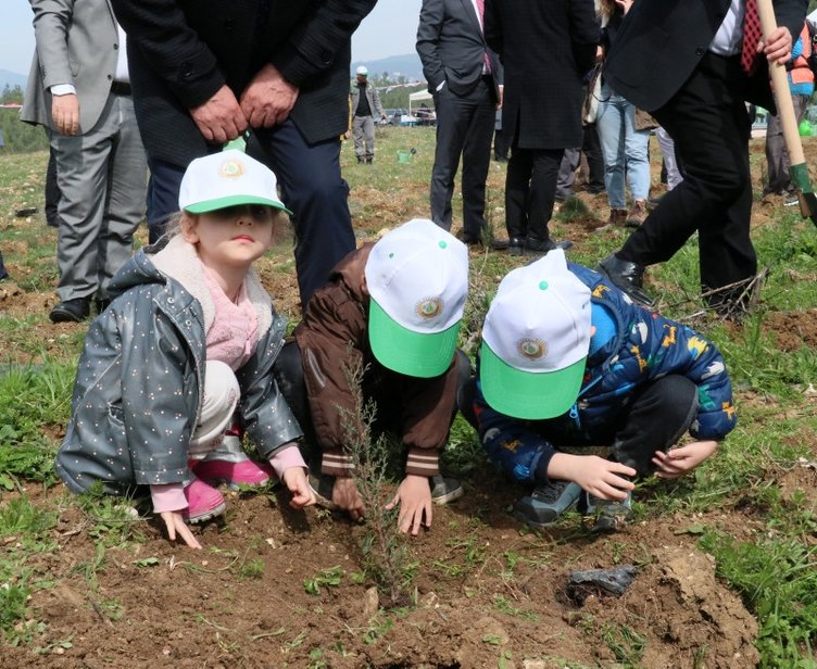 Dünya Ormancılık Günü’nde anlamlı etkinlik! Deprem şehitleri anısına 4 bin fidan toprakla buluşturuldu!