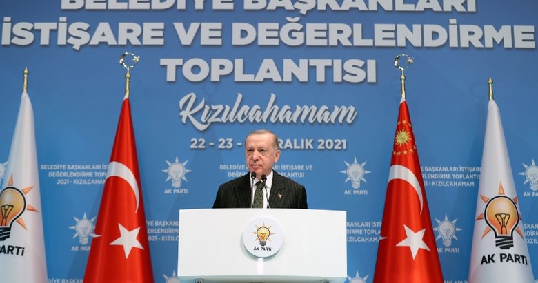 Başkan Erdoğan’dan Belediye Başkanları İstişare ve Değerlendirme Toplantısında önemli açıklamalar
