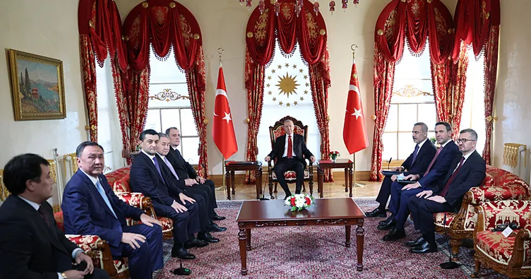 Başkan Erdoğan, Türk Devletleri Teşkilatı heyetini kabul etti