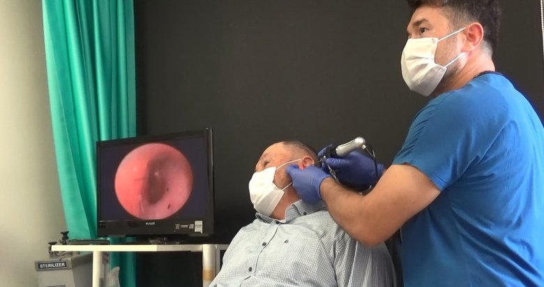 Kulağından gelen ses uyutmadı doktora gitti! Hayatının şokunu yaşadı