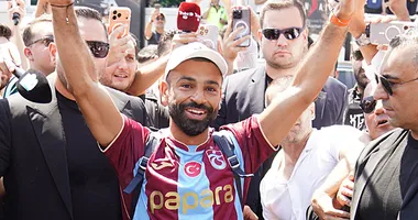 Dünyaca ünlü yıldız Muhammed Salah Trabzon’da coşkuyla karşılandı