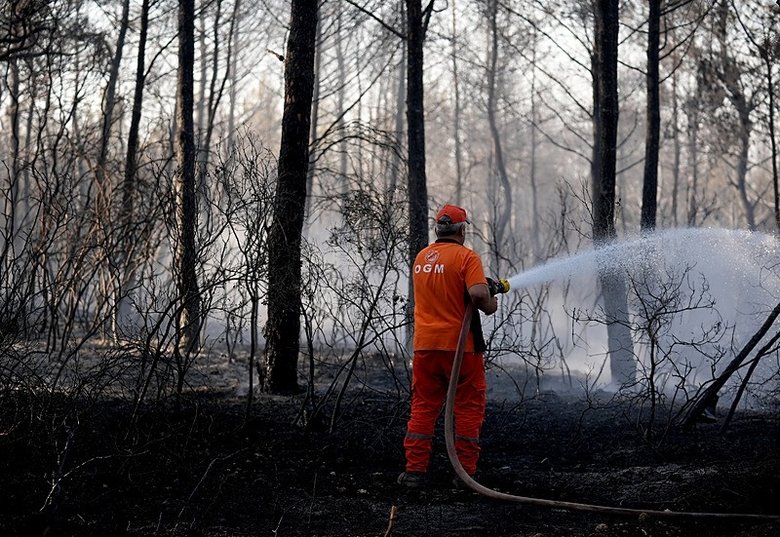 Buca’da minibüste çıkan daha sonra ormanlık alana sıçrayan yangında yeni gelişme: 1 kişi tutuklandı