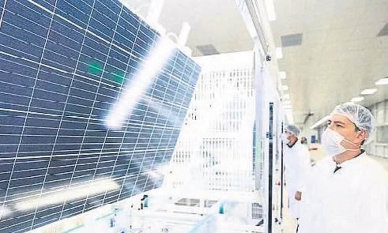 Kalyon Enerji Nin Gunes Paneli Fabrikasi Aciliyor Ekonomi Haberleri