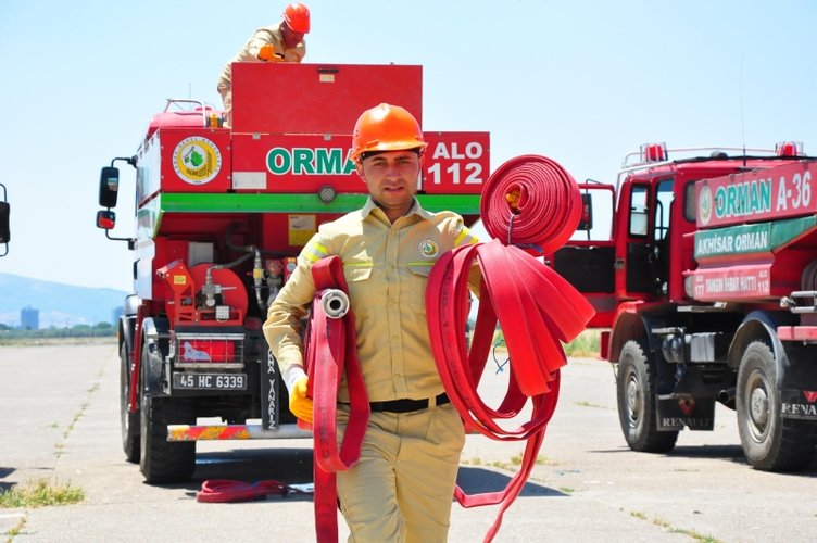 İzmir'de ekipler yaz yangınları için teyakkuzda