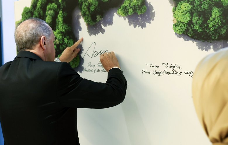 Küresel Sıfır Atık İyi Niyet Beyanı’na ilk imza Erdoğan’dan