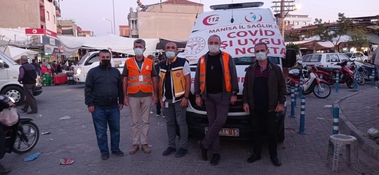 Manisa aşılama oranında nüfusa göre ikinci sırada