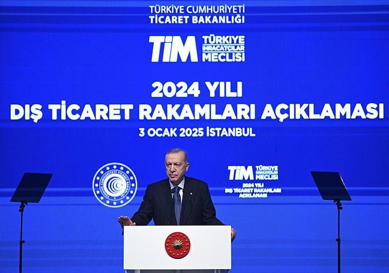 Başkan Erdoğan açıkladı: İhracat 262 milyar dolarla rekor kırdı