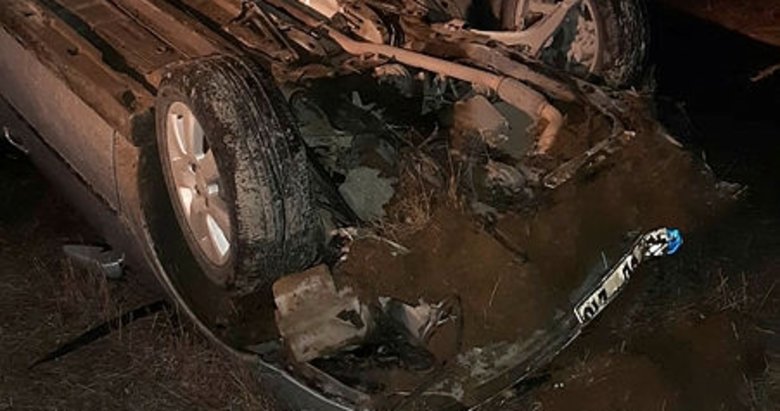 Kütahya Çavdarhisar’da trafik kazası: 1 ölü 2 yaralı