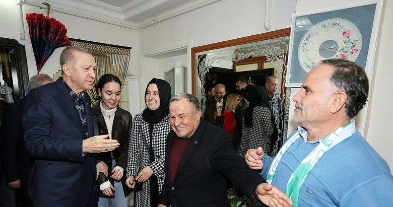Cumhurbaşkanı Erdoğan, Muğla’da Soğancı ailesinin evine konuk oldu