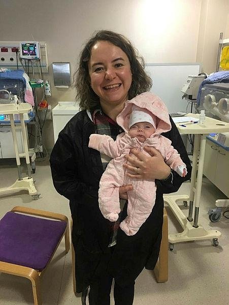 Mucize bebek İdil, yaşama tutundu