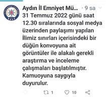 Taliban bayraklı konvoya soruşturma