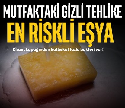 Mutfaktaki gizli tehlike: Bulaşık süngeri