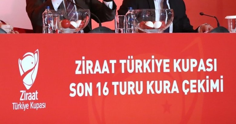 Ziraat Türkiye Kupası kurası ne zaman çekiliyor? İşte son 16’ya kalan takımlar