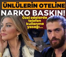 Ünlülerin oteline NARKO operasyon