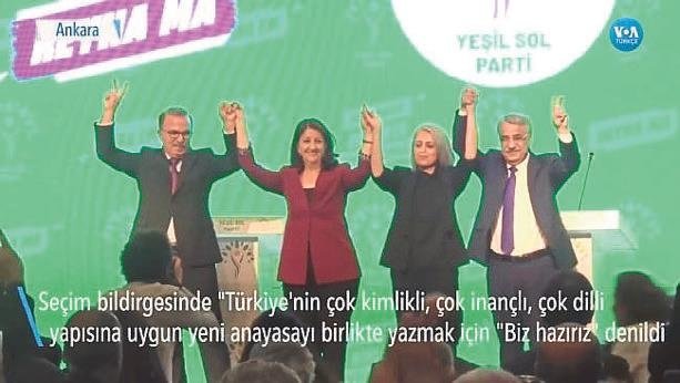HDP-Yeşil Sol Parti toplantısında Kılıçdaroğlu ruhu