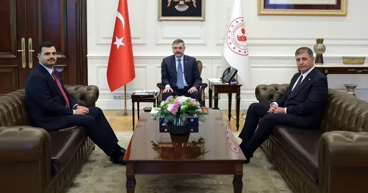 İçişleri Bakanı Çiftçi, İzmir Büyükşehir Belediye Başkanı Tugay’ı kabul etti