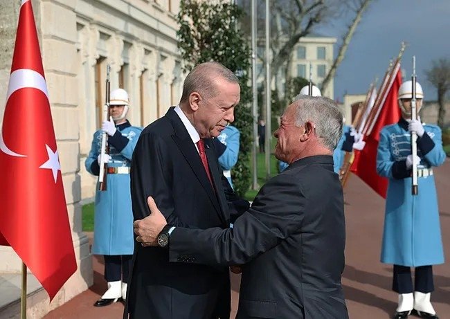Başkan Recep Tayyip Erdoğan Ürdün Kralı 2. Abdullah ile bir araya geldi