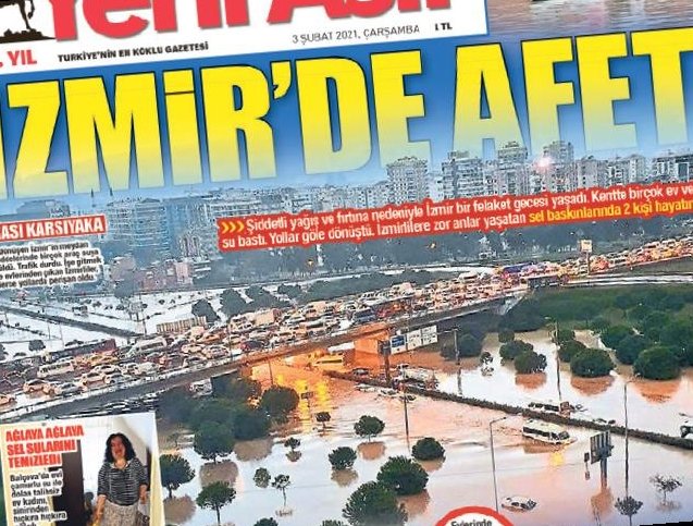 Bitik altyapı yitik İzmir