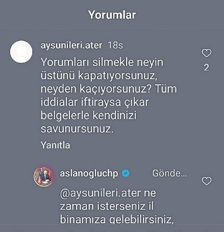 Hesap vermeden adalet istenmez