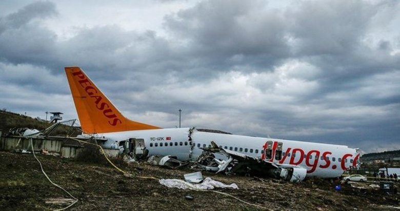 Pistten çıkan Pegasus uçağının kaptan pilotu ile ilgili flaş gelişme!