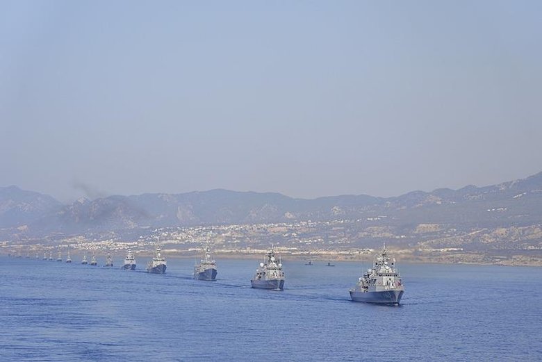 Kıbrıs Barış Harekatı’nın 50’nci yılında Doğu Akdeniz’de Türk şöleni