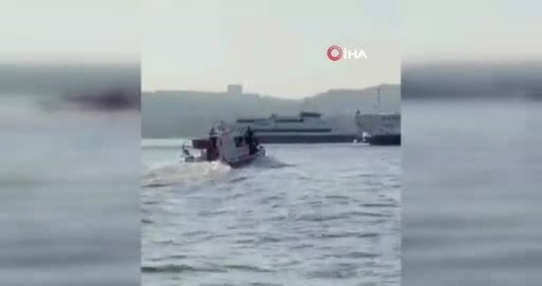 İzmir’de hareketli anlar! Sahil Güvenlik botu ile çarpışan tekne battı