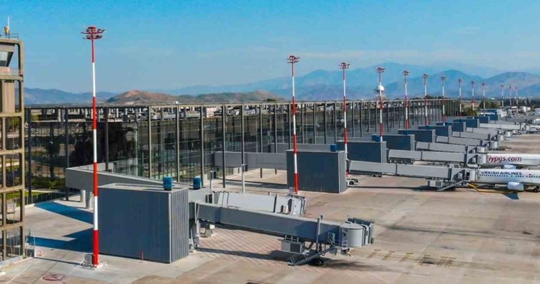 Dalaman havalimanı 11 ayda 5 milyon 542 bin yolcuya hizmet verdi
